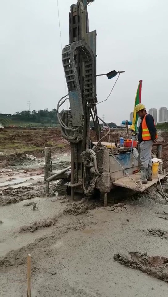 洛阳洛宁县双管旋喷桩